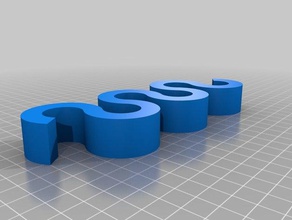parametrische kurvige Blattfeder Teile customizer openscad 3d print model - Mito3D