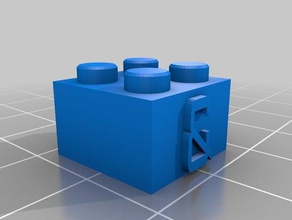 lego inşaat oyuncaklar özelleştirilmiş 3d print model - Mito3D