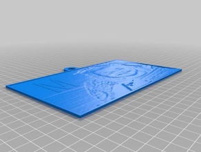 melia lithopane 2d art personalizzato 3d print model - Mito3D