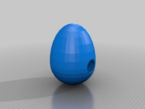 mettere uovo di uccello a forma casa all'aperto giardino birdhouse uccelli oregon portland vancouver washington 3d print model - Mito3D