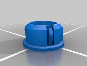 vinil rolo de eixo partes 3d print model - Mito3D