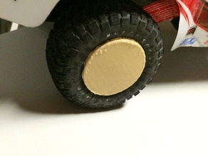 traxxas slash tampa do cubo rc veículos 3d print model - Mito3D