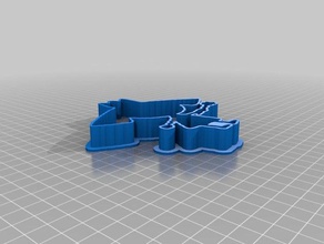 customized image based cookie cutter holly kitchen dining 3d print model - Mito3D