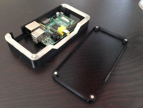 wip raspberry pi custodia l'elettronica recinzione elettronica custodie raspberrypi caso 3d print model - Mito3D