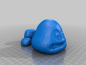 goomba impresión sin apoyo criaturas 3d print model - Mito3D