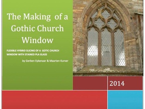 gothic church windowfinal model buildings structures 3d print model - Mito3D