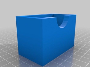 vertical business card holder office 3d print model - Mito3D