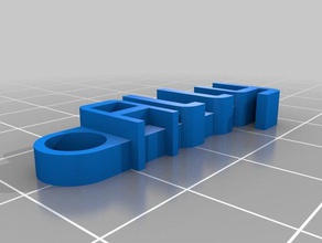 mi llavero aliado organización personalizado 3d print model - Mito3D