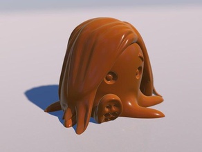 cute octopus jessy Tiere Augen mashup 3d print model - Mito3D