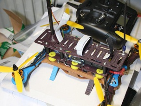 gps anteni crius u-blox neo-6m modülü mhq hovership uyuyor rc araç quadcopter 3d print model - Mito3D
