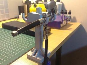 aerógrafo de pie herramientas airbrushstand hobby 3d print model - Mito3D