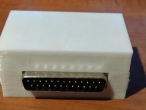 le commodore xem1541 cas ordinateur c128 c64 lpt port d'imprimante 3d print model - Mito3D
