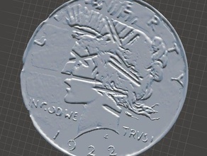 dos cara de la moneda props batman película caras 3d print model - Mito3D