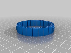 robotics bracelet bracelets customized 3d print model - Mito3D