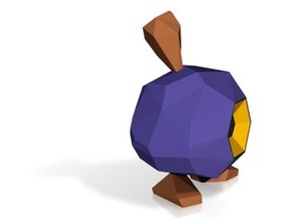 dangoro final animais animado jogos o filme pokemon prop réplica roggenrola brilhante 3d print model - Mito3D