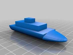oscars boat 1 sculptures 3d print model - Mito3D