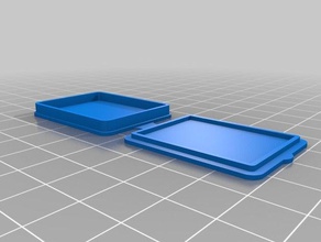 il mio personalizzato cassa rettangolare contenitori 3d print model - Mito3D