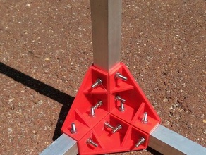 corner bracket tool holders boxes 3d print model - Mito3D