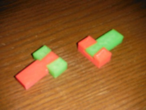 imposible de cola milano la articulación puzzle rompecabezas 3d print model - Mito3D