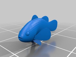 Fische festen Normen 3d drucken 3d print model - Mito3D
