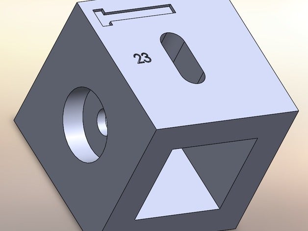 fabriquer une vis entrainement du fil 3d yazıcı parçalar cıvata 3D print model - Mito3D