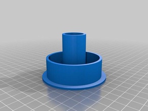 flasque bobine int 60mm 3d de l'imprimante pièces 3d print model - Mito3D