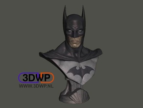 batman bust statue 3d scan scans replicas scanner comic comics dc sculpture 3d print model - Mito3D