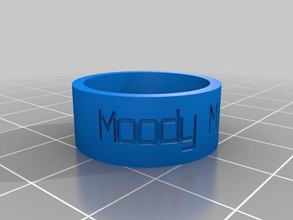school ring rings customized 3d print model - Mito3D