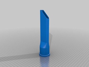 rígido tienda vac herramienta para grietas partes adaptador 3d print model - Mito3D