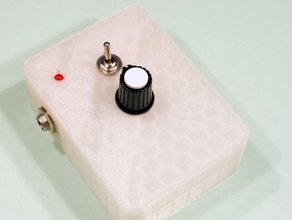 guitar pedal de gabinete a música guitarra elétrica 3d print model - Mito3D