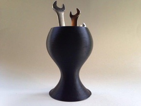 meu personalizados bezier vaso contentores 3d print model - Mito3D