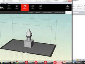 dimond standing toys games diamond minecraft 3d print model - Mito3D