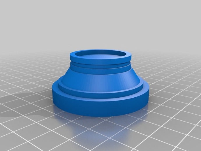 camera lens 3D print model - Mito3D