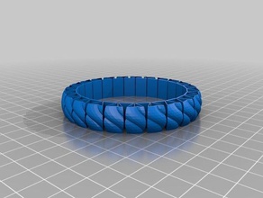 meine angepasste morestretchlet Armband Armbänder 3d print model - Mito3D