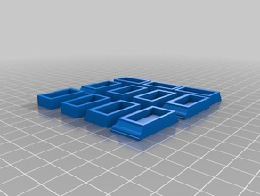 sostituzione tappi blocco di costruzione città insieme giocattolo gioco accessori 3d print model - Mito3D