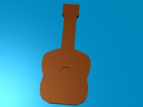 chitarra modelli le chitarre roba 3d print model - Mito3D
