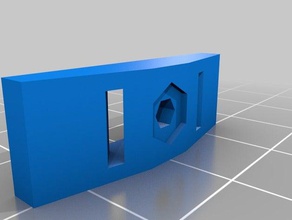 tough belt clip 7mm width gt2 3d printer parts customized 3d print model - Mito3D