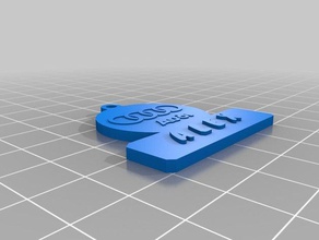alex chaveiros personalizado 3d print model - Mito3D