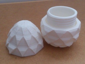 uovo di drago in caso viti insieme strumento i titolari scatole 3d print model - Mito3D