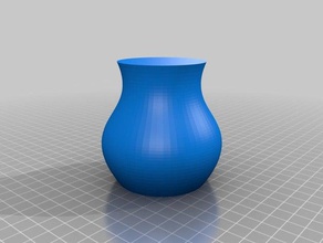 Tabelle bezier-vase Container angepasst 3d print model - Mito3D
