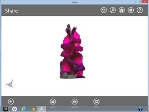 Gladiolen stammen andere 3d-scan Blume Blumen 3d print model - Mito3D