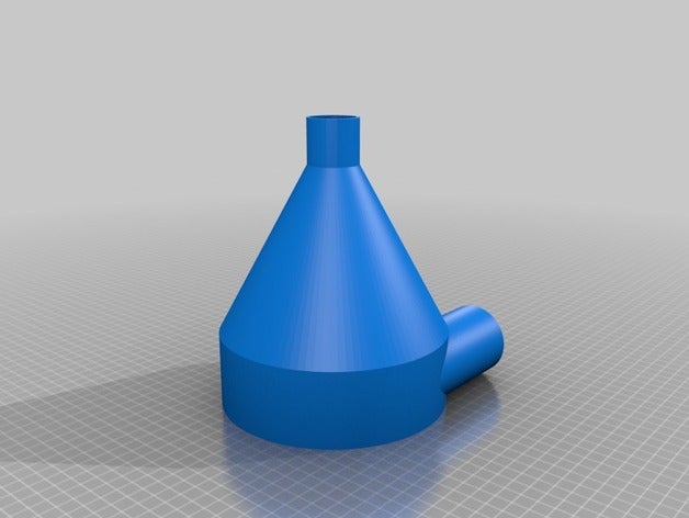 il mio personalizzato separatore a ciclone macchina strumenti 3D print model - Mito3D