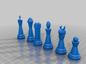 test chess bad piece tinker 3d print model - Mito3D