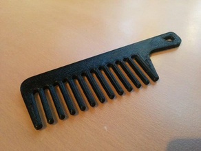pocket comb other 3d print model - Mito3D