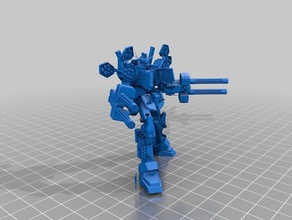 gundam-mech andere 3d print model - Mito3D