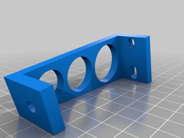 de bajo perfil mendelmax 15 fuente alimentación del soporte 3d la impresora accesorios 3D print model - Mito3D