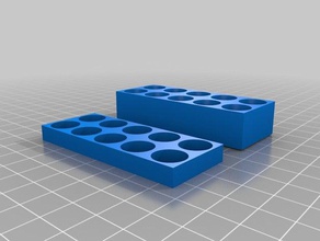 er11-Spannzangen-box tool Inhaber - Boxen angepasst 3d print model - Mito3D