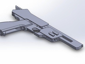 ogg p214 modotchao 6 Runde Gummi band Pistole v10 mechanisch ist Spielzeug 3d print model - Mito3D