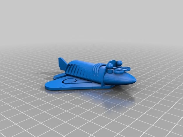 acient aliens aircraft 3d printing 3D print model - Mito3D