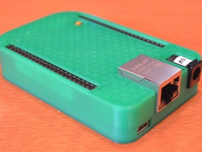beaglebone preto slim caso eletrônica beagleboard openscad 3d print model - Mito3D
